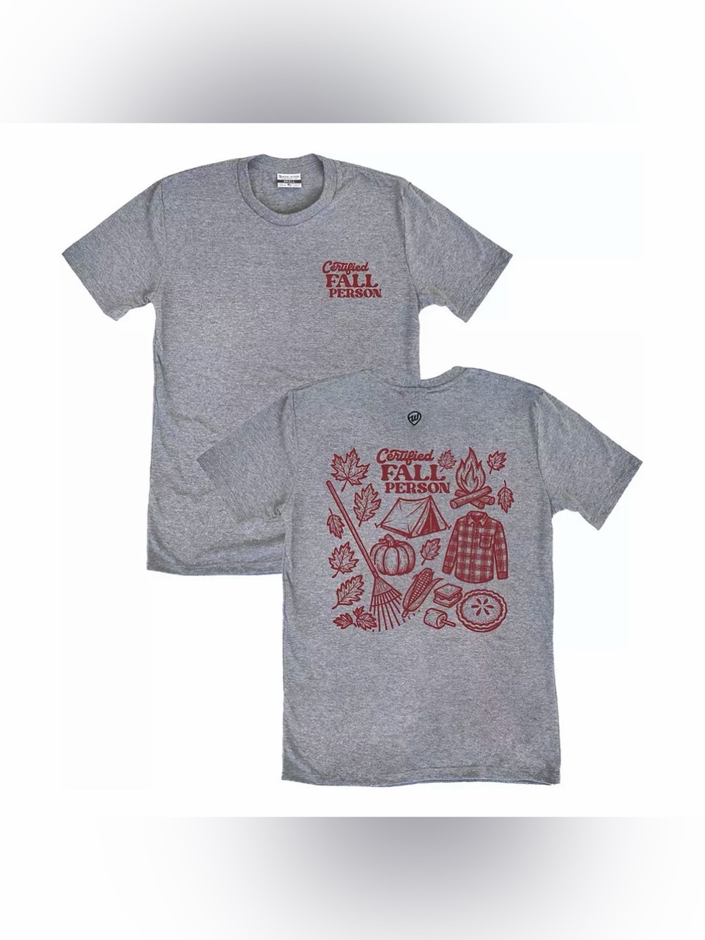 NWT “Certified Fall Person” T-shirt